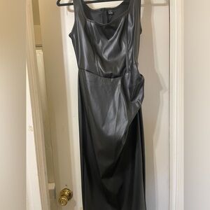 SHEIN SXY Split Hem Straps Neck Dress